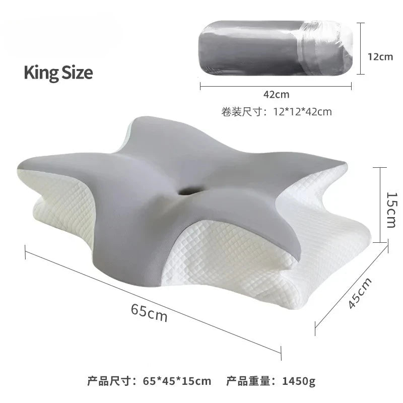 Almohada Cervical Ortopédica de Espuma Viscoelástica