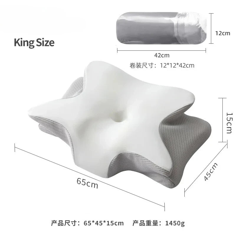 Almohada Cervical Ortopédica de Espuma Viscoelástica