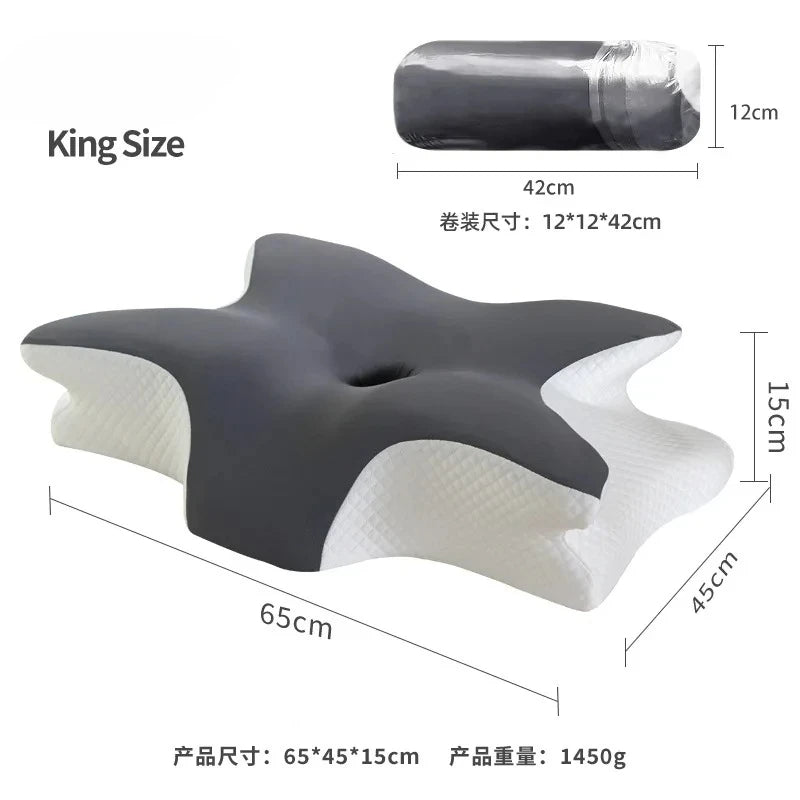 Almohada Cervical Ortopédica de Espuma Viscoelástica